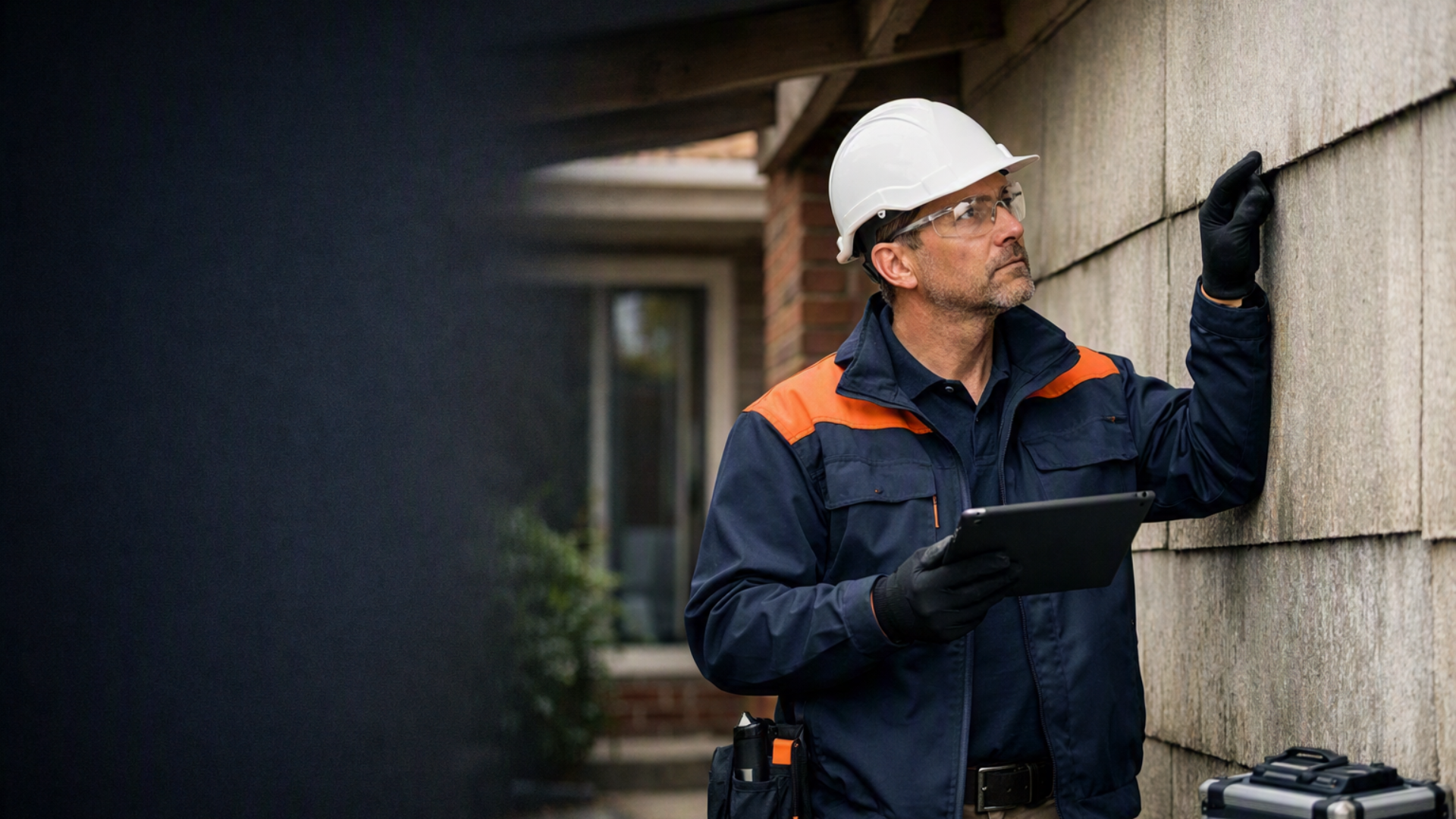 Professional asbestos inspection at a Melbourne property
